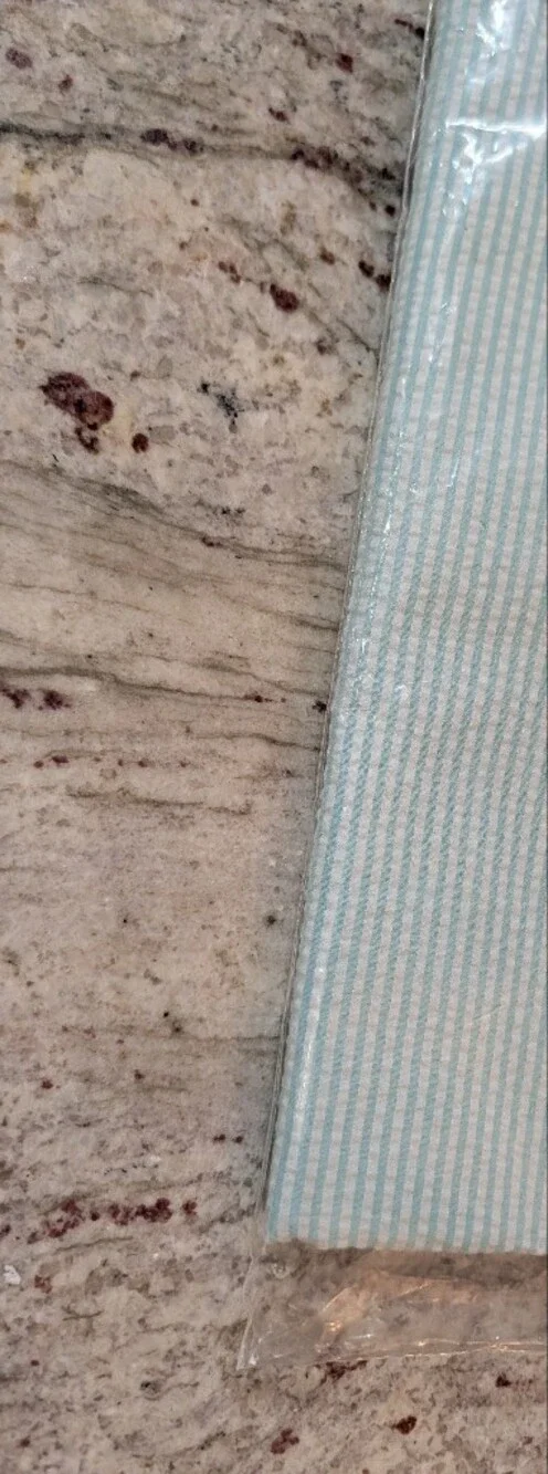 Vintage At Home With Joan Kors  Seersucker Tablecloth 50